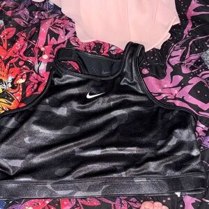 Nike Women's Camo Black Sports Bra